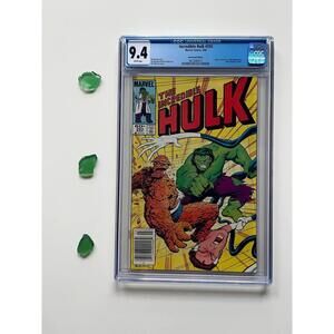 The Incredible Hulk #293 (1984) CGC 9.4 Newsstand | vs Thing - Comic Book